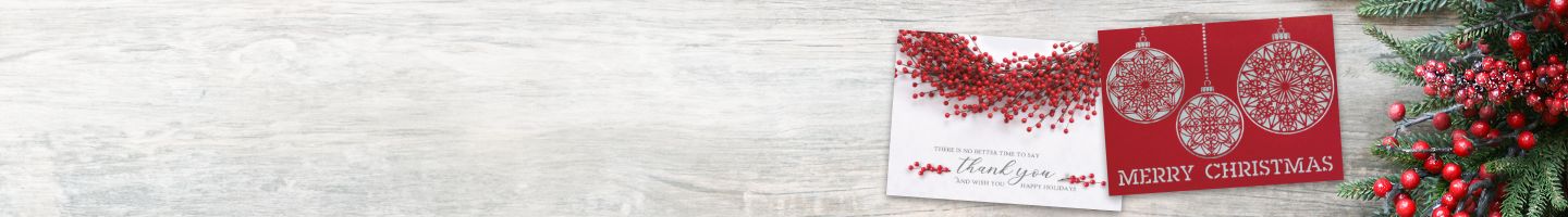  50% off* Holiday Cards!
